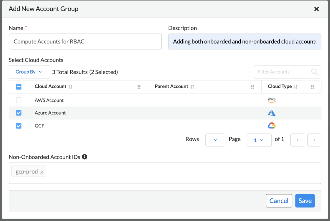 saas assign roles accountgroup