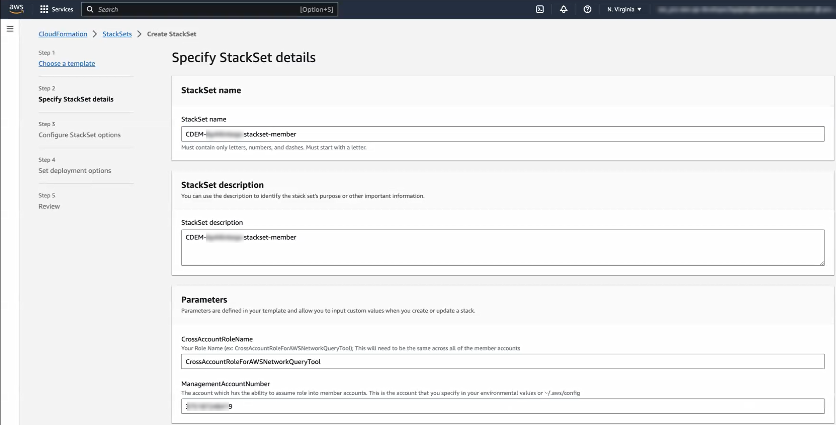cdem pre req create stack 2
