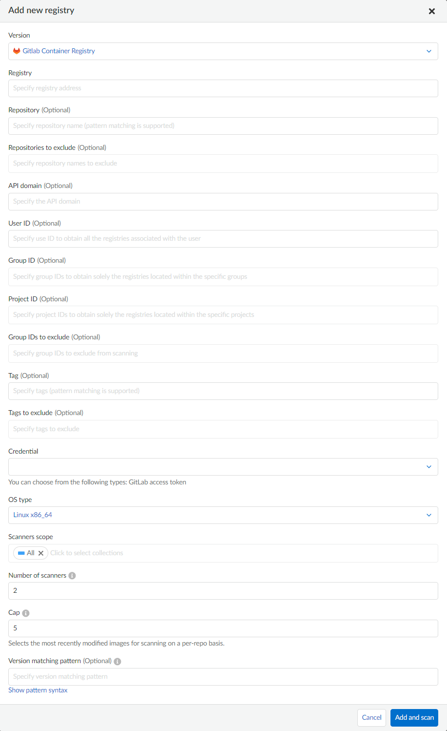 gitlab container registry