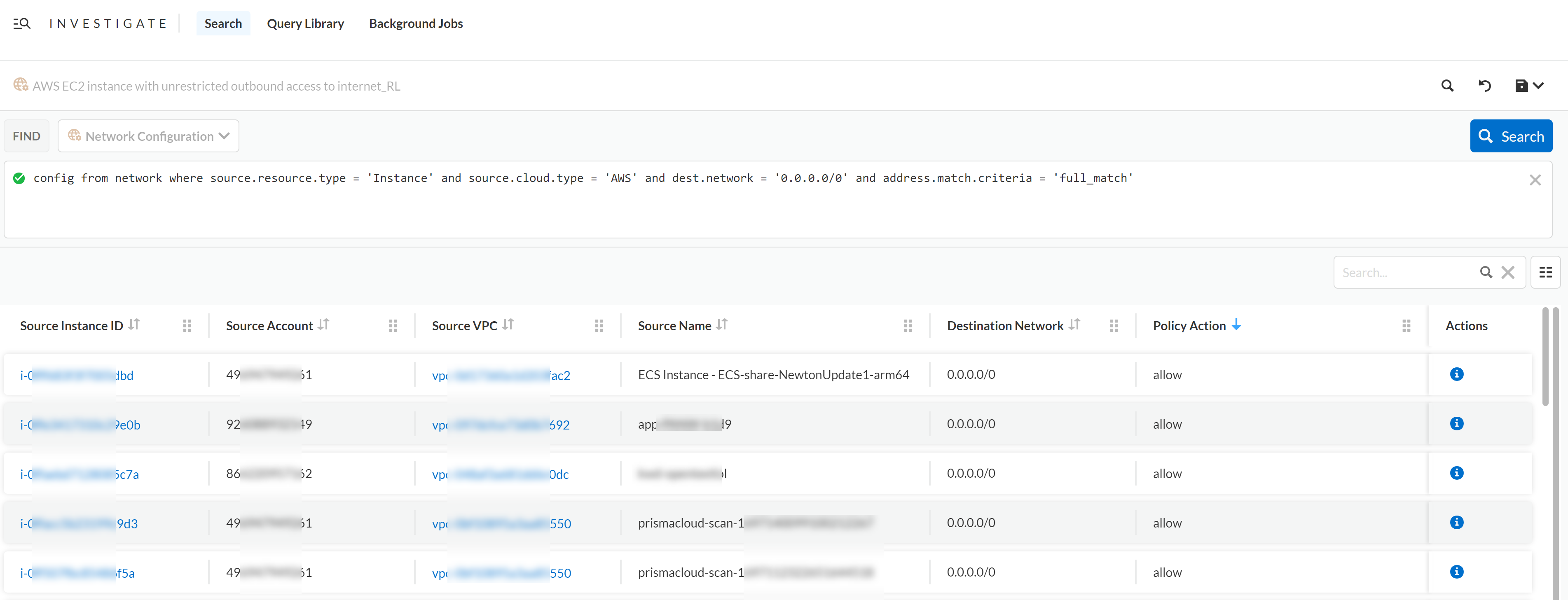 simple search table 1