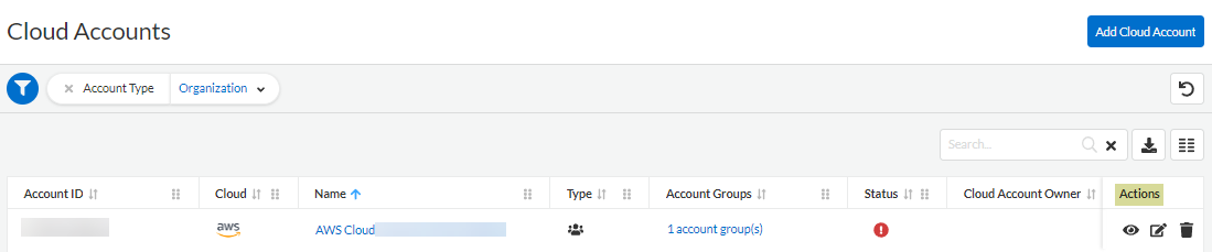 aws org added 1