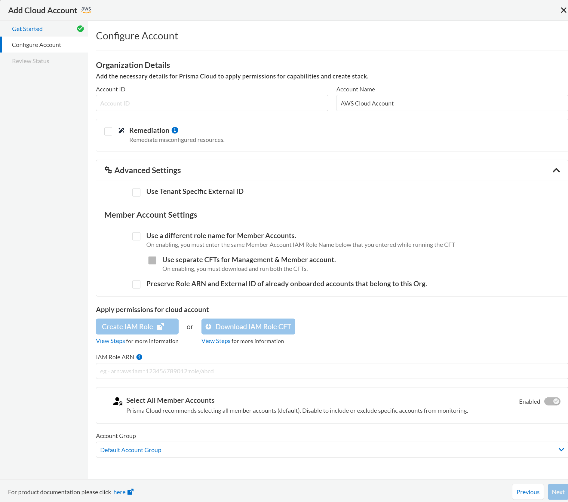 aws add account global org 2 1 updated