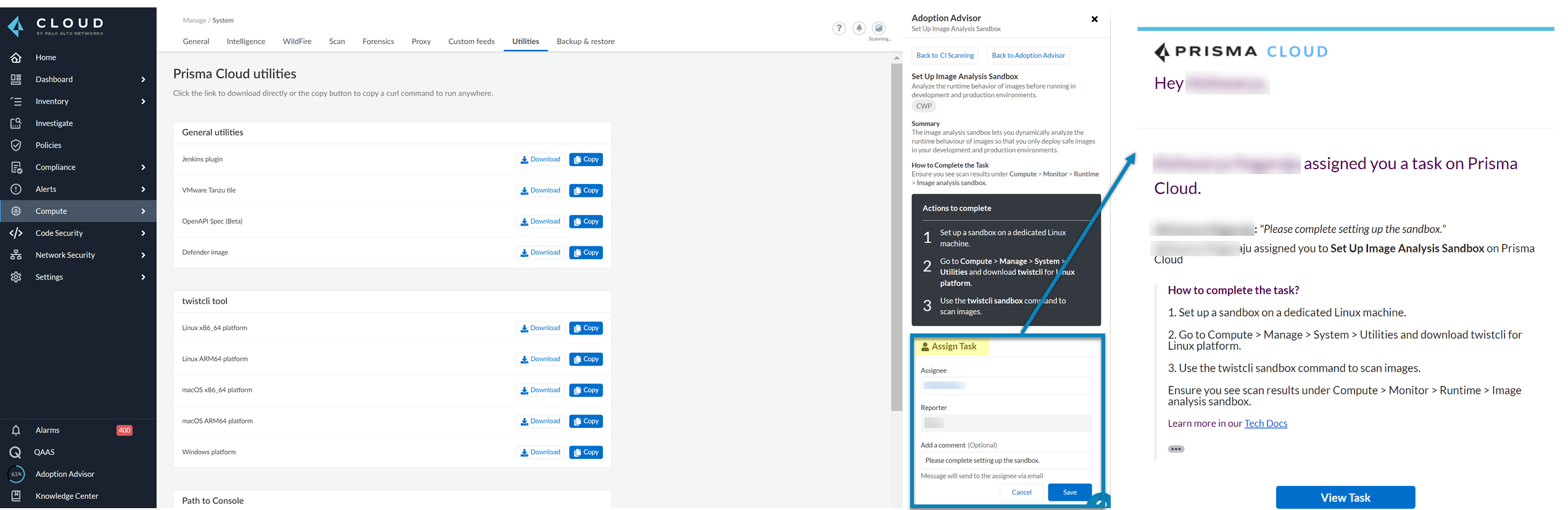 aa assign task to user