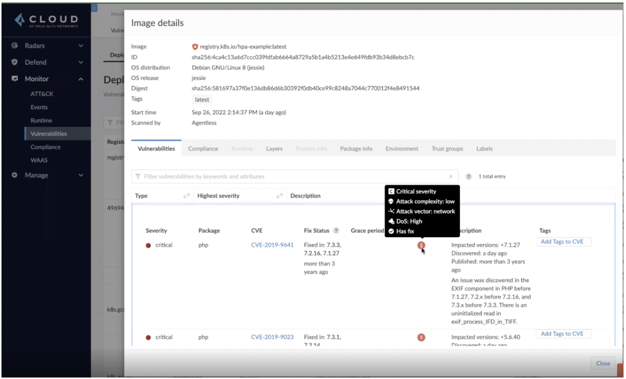 vulnerability scan reports