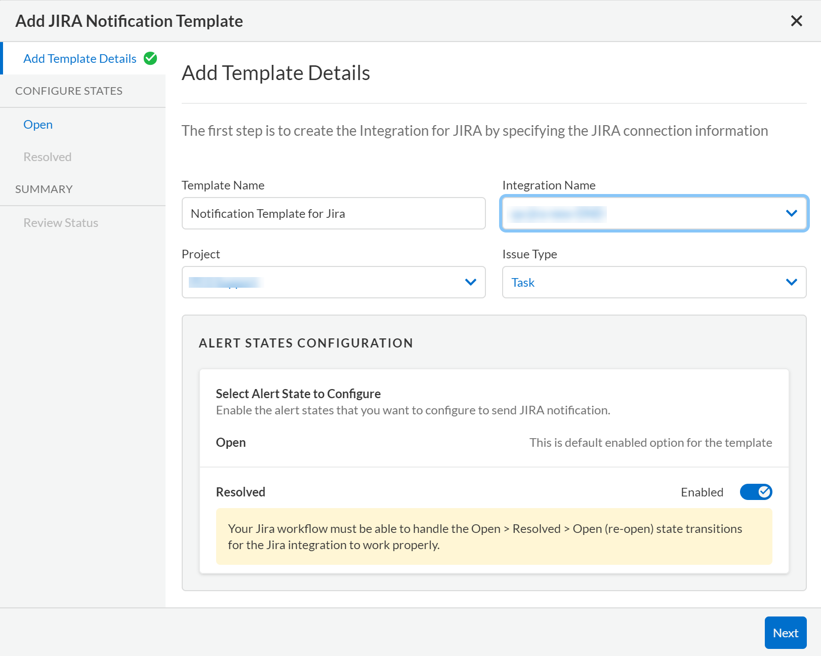 add jira notification template 1