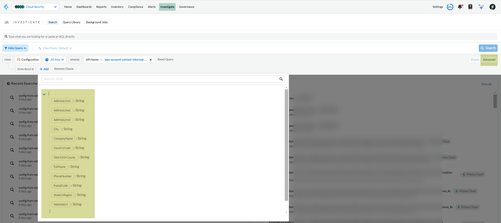 json rule 1