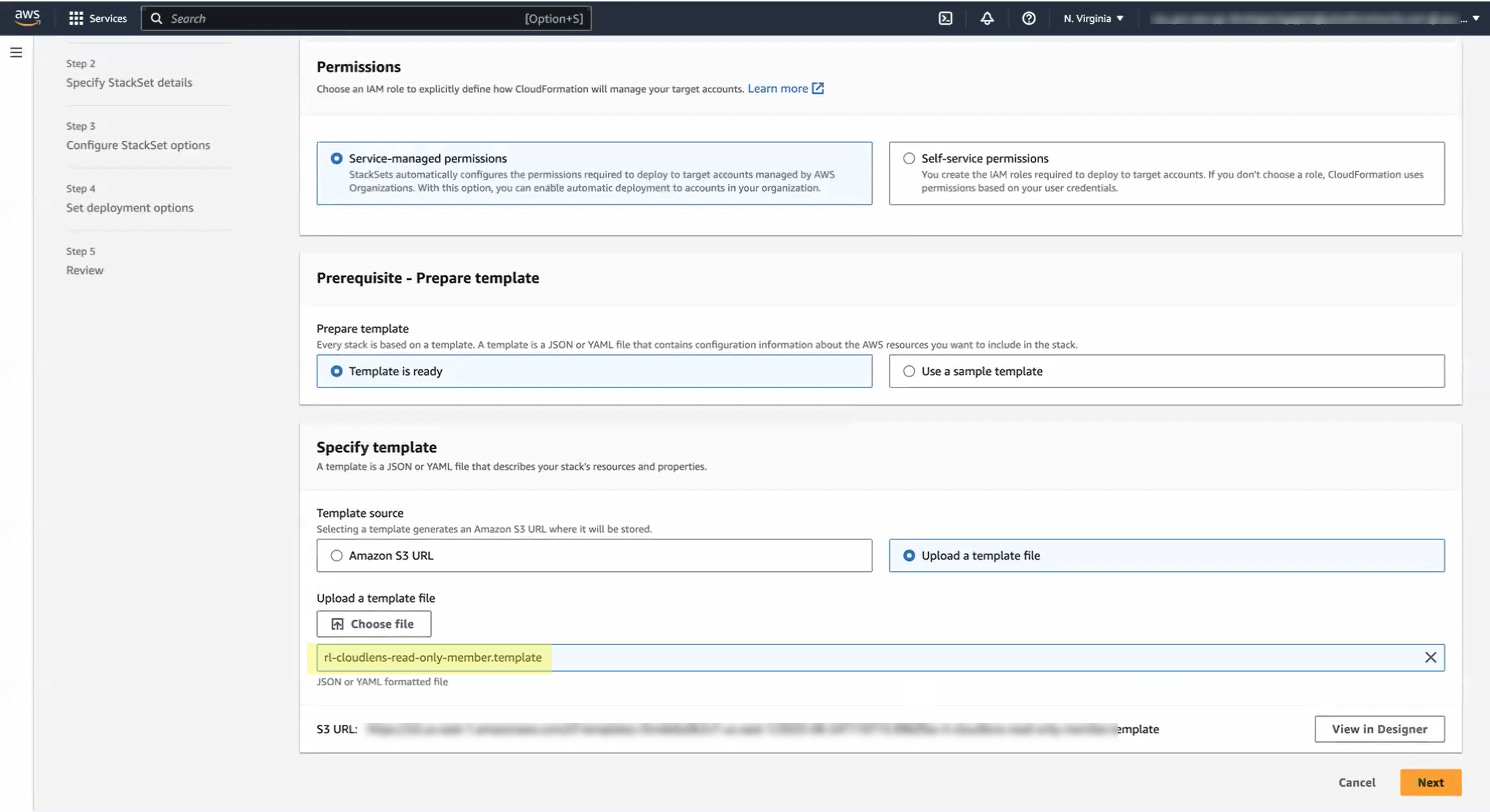 cdem pre req create stack 1