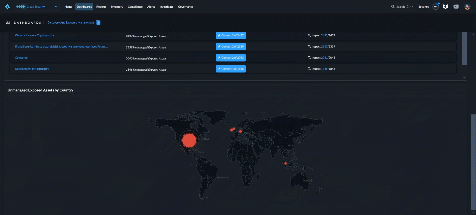 cdem unmanaged assets map