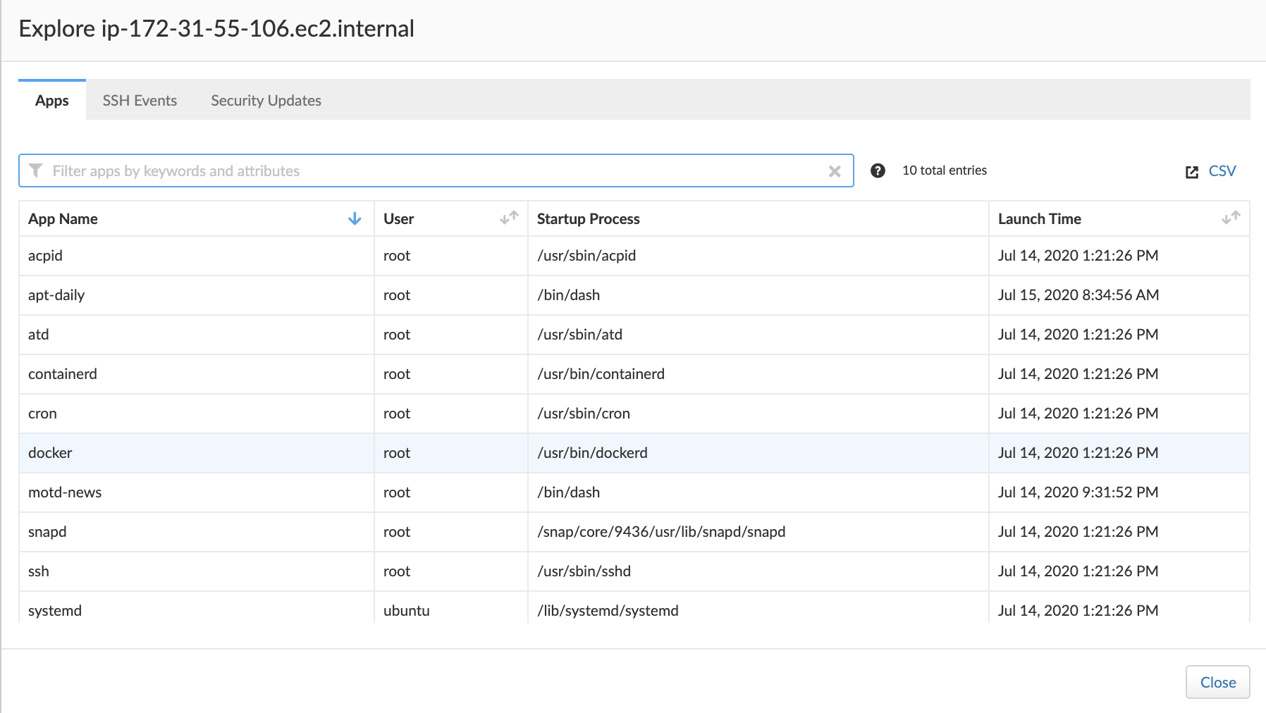 host runtime apps